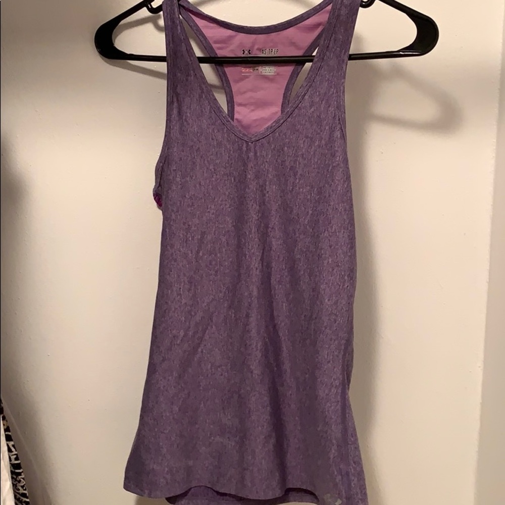 Under Armour Purple Athletic Tank